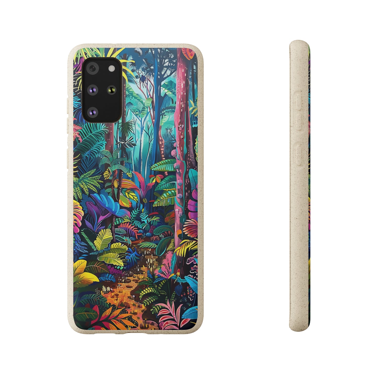 Colourful Rain Forest Biodegradable Phone Case | iPhone / Samsung