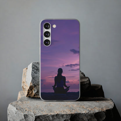 Yoga on the beach Phone Case | iPhone / Samsung