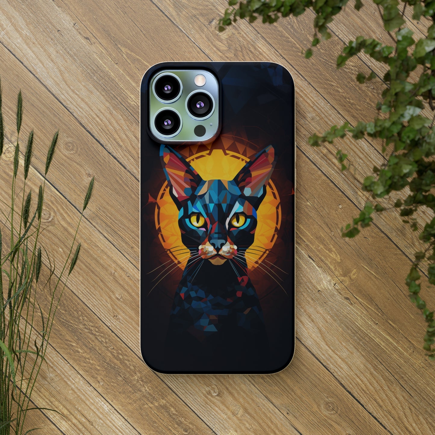 Cat Biodegradable Phone Case | iPhone / Samsung