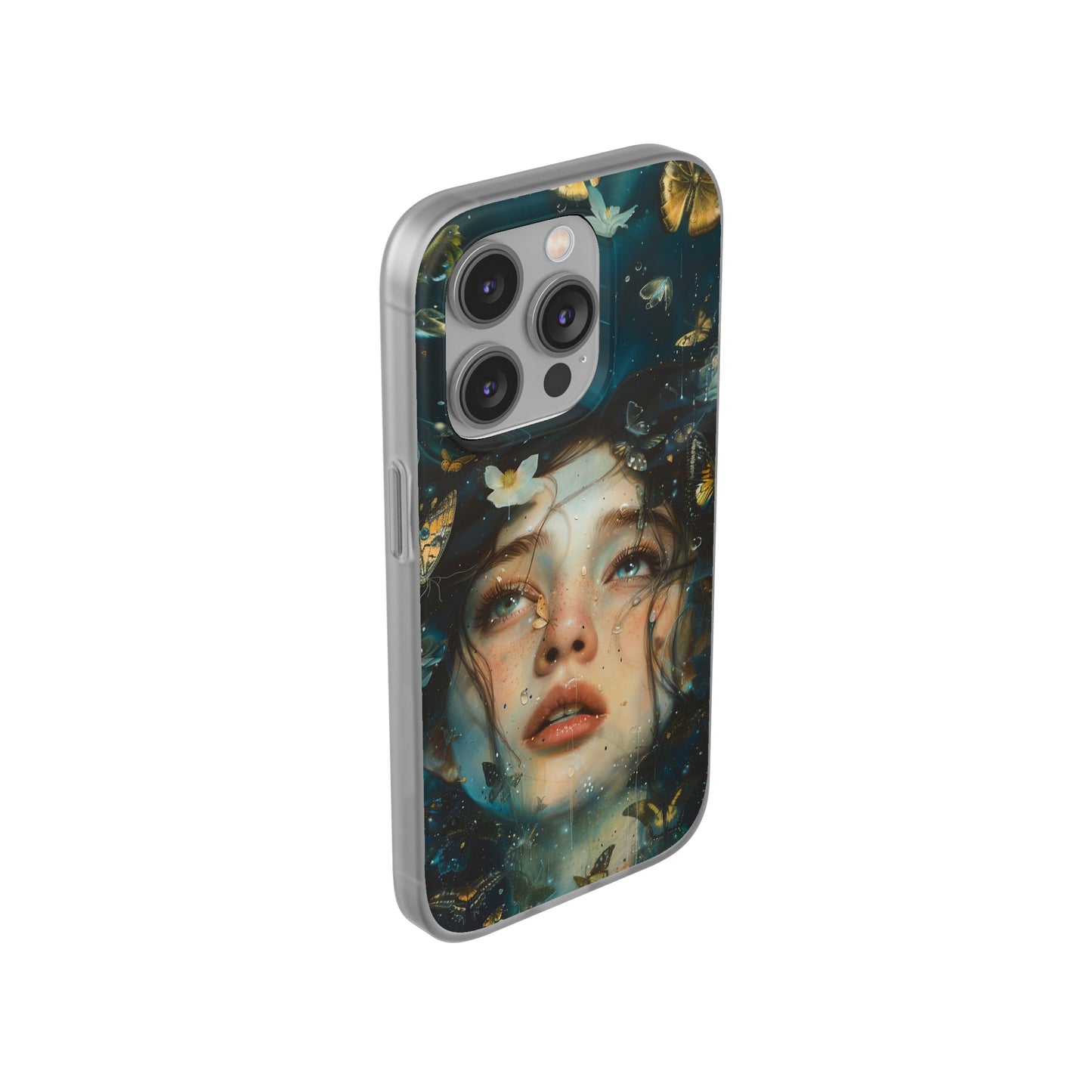 Girl under water contemporary style | iPhone/Samsung | Slimline Phone Case