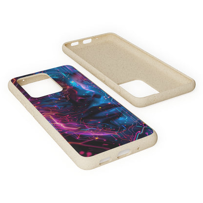 Cyberpunk woman Biodegradable Phone Case | iPhone / Samsung