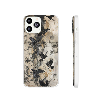 Vhils inspired birds Phone Case