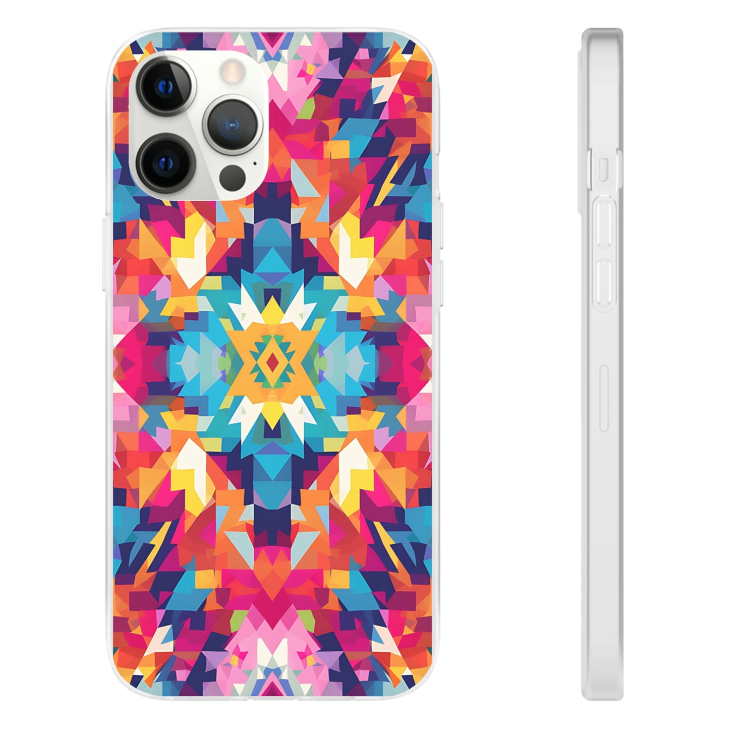 Maya Hayuk  inspired bold, colourful  pattern Phone Case