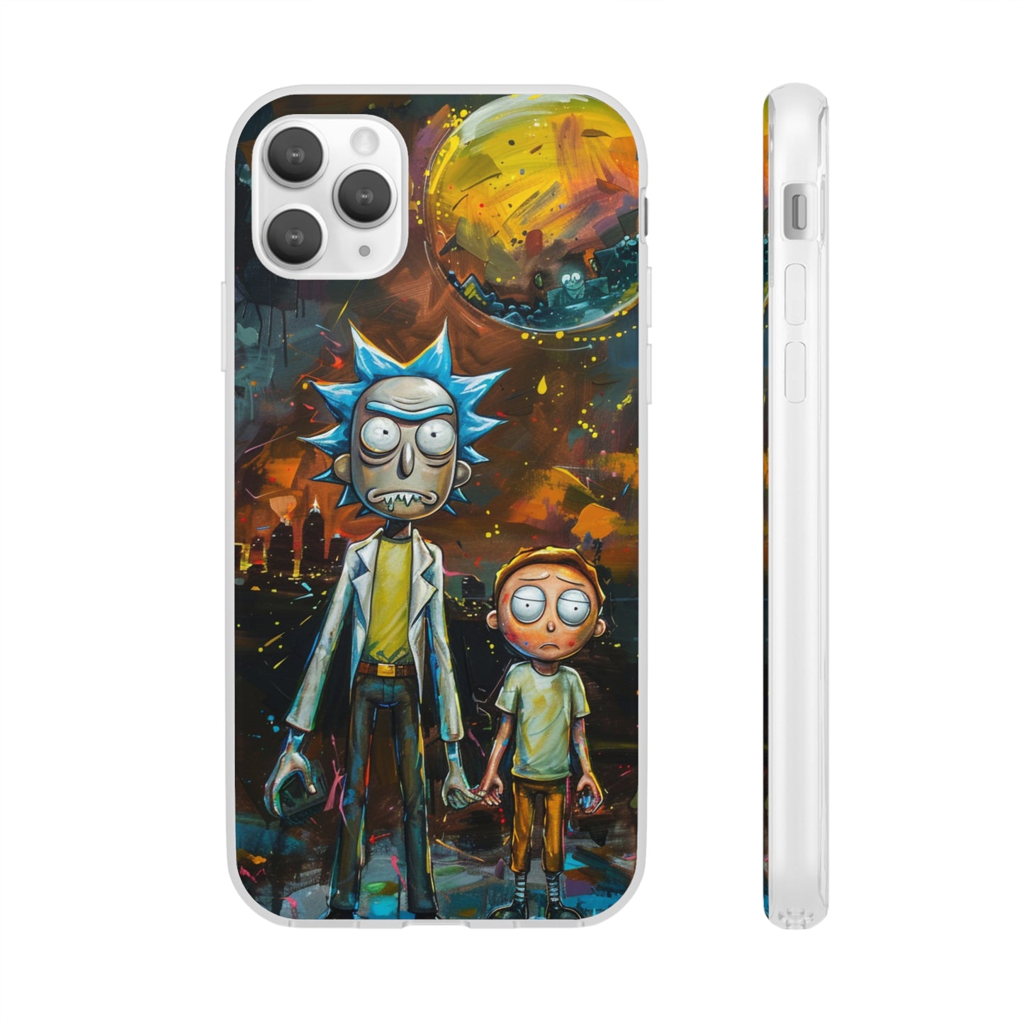 Rick and Morty realism Phone Case