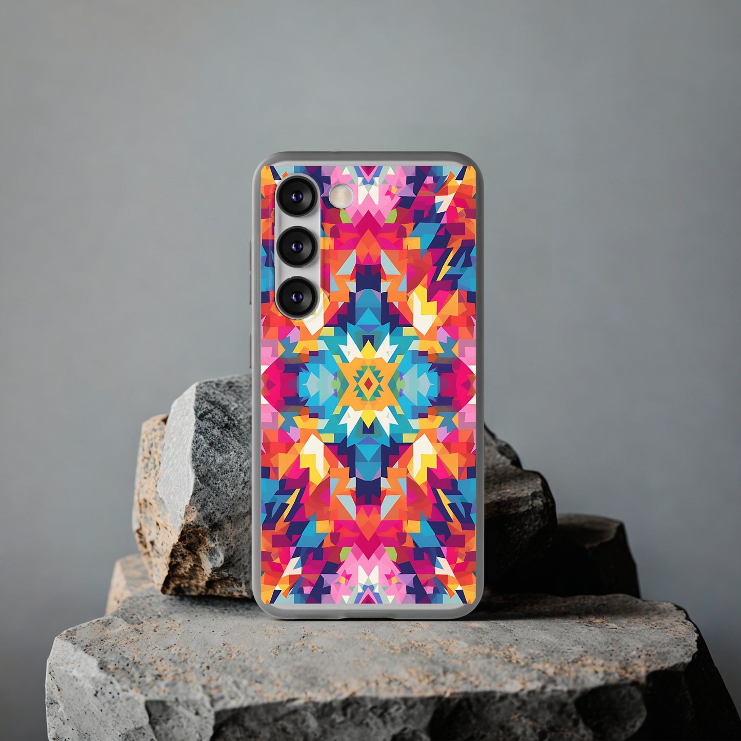 Maya Hayuk  inspired bold, colourful  pattern Phone Case