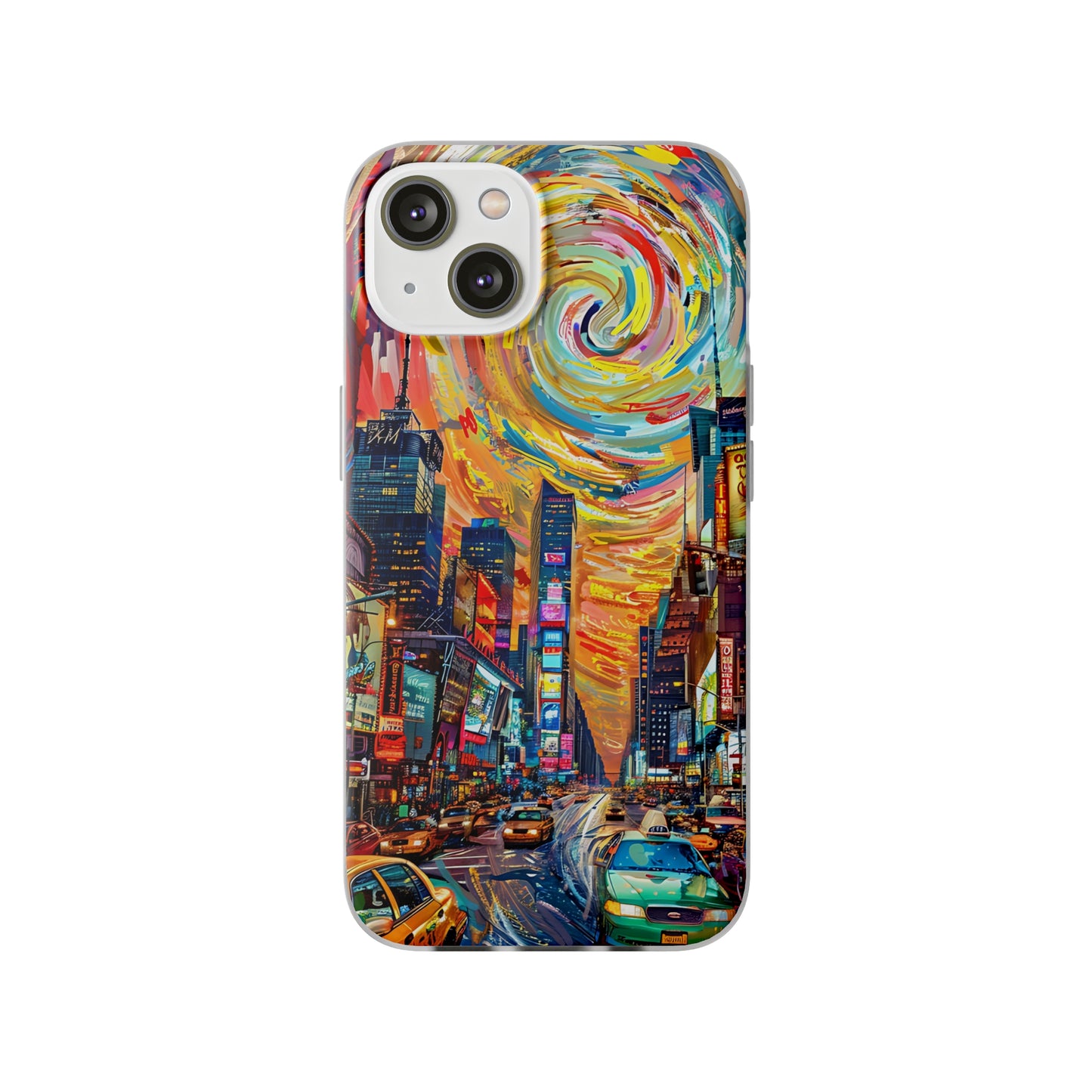 Van Gogh inspired City scene | iPhone/Samsung | Slimline Phone Case