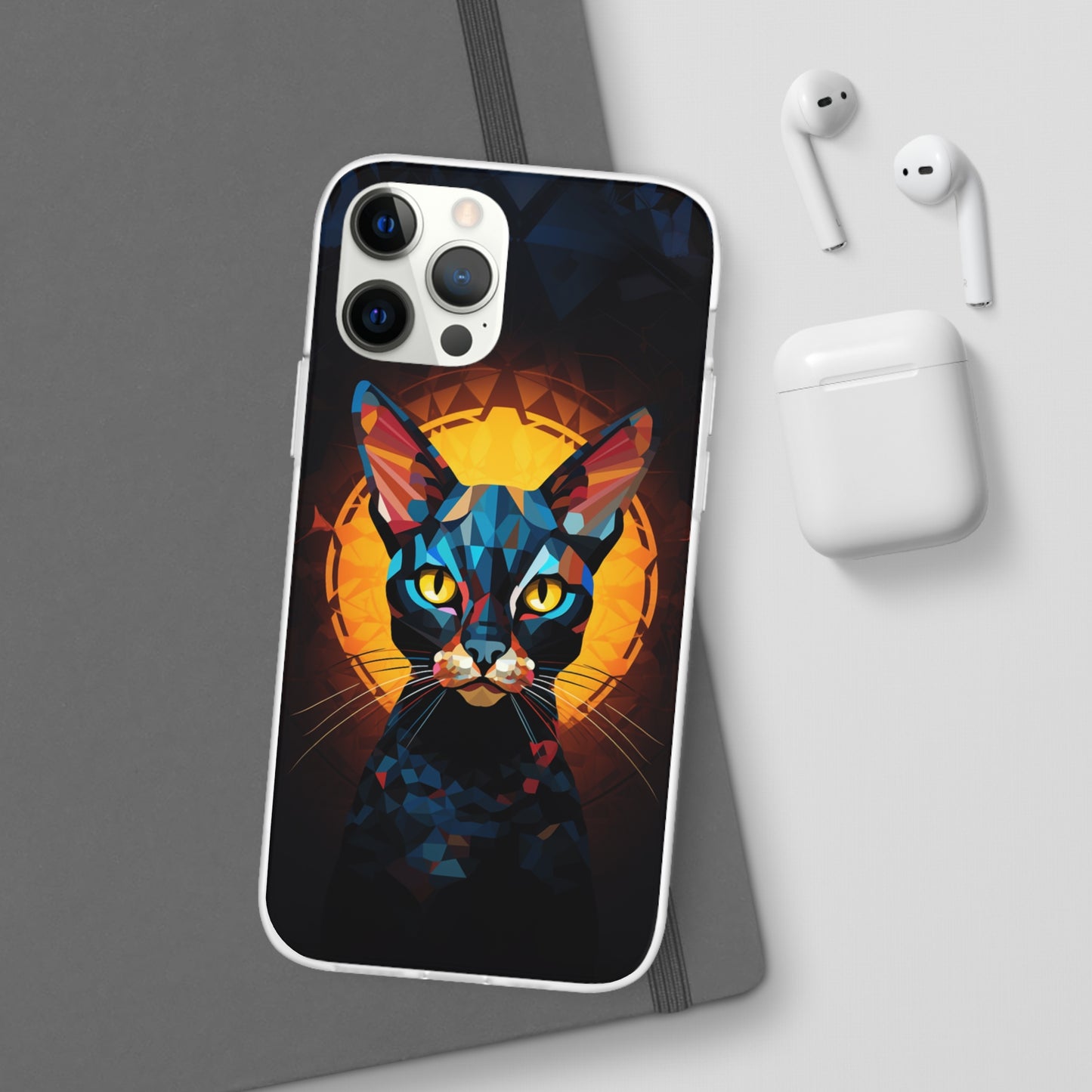 Cat Pattern Phone Case | iPhone / Samsung