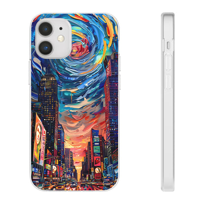 Van Gogh inspired City scene | iPhone/Samsung | Slimline Phone Case