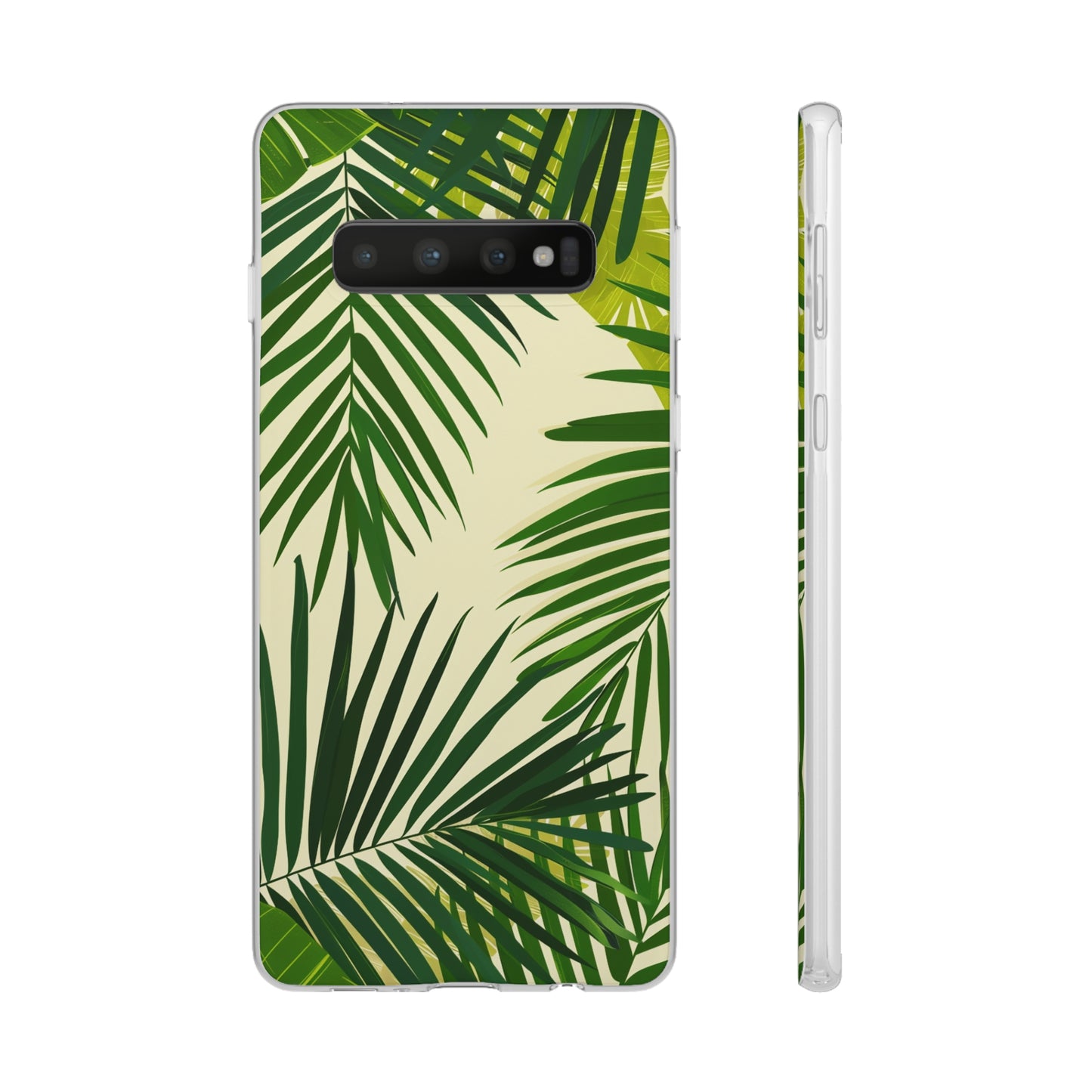 Green Leaves Pattern Phone Case | iPhone / Samsung