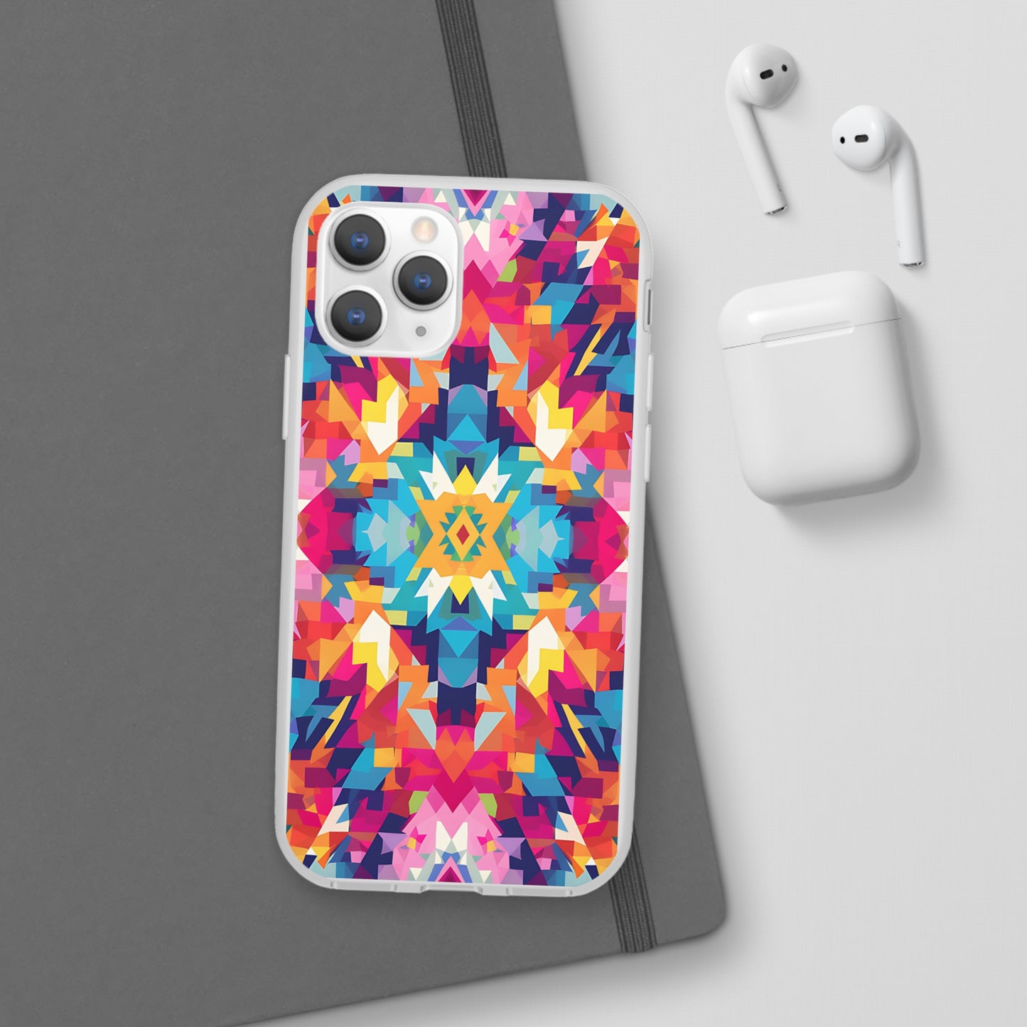 Maya Hayuk  inspired bold, colourful  pattern Phone Case