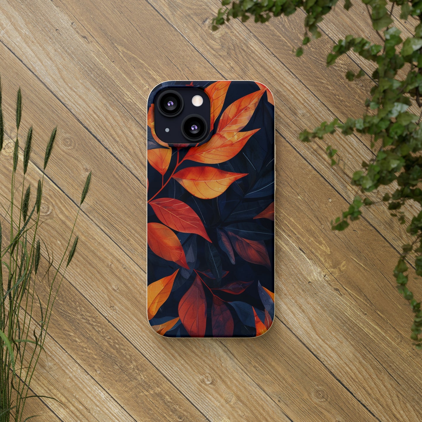 Autumnal Leaves Biodegradable Phone Case | iPhone / Samsung