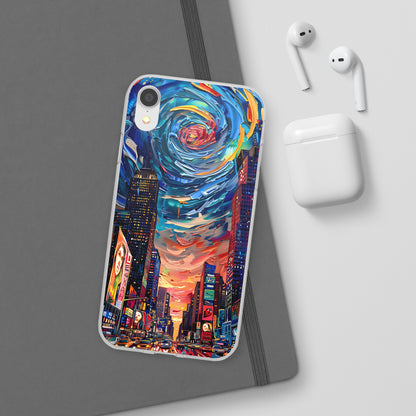 Van Gogh inspired City scene | iPhone/Samsung | Slimline Phone Case