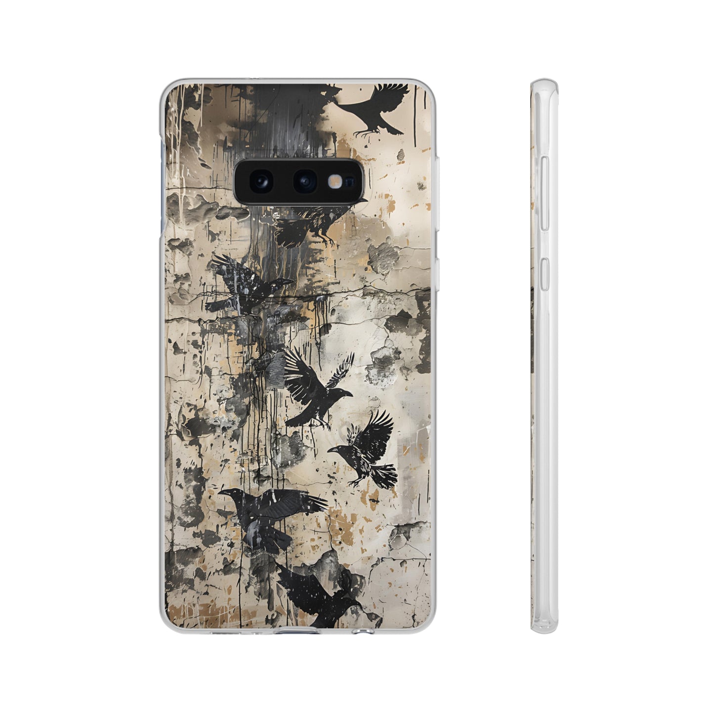 Vhils inspired birds Phone Case