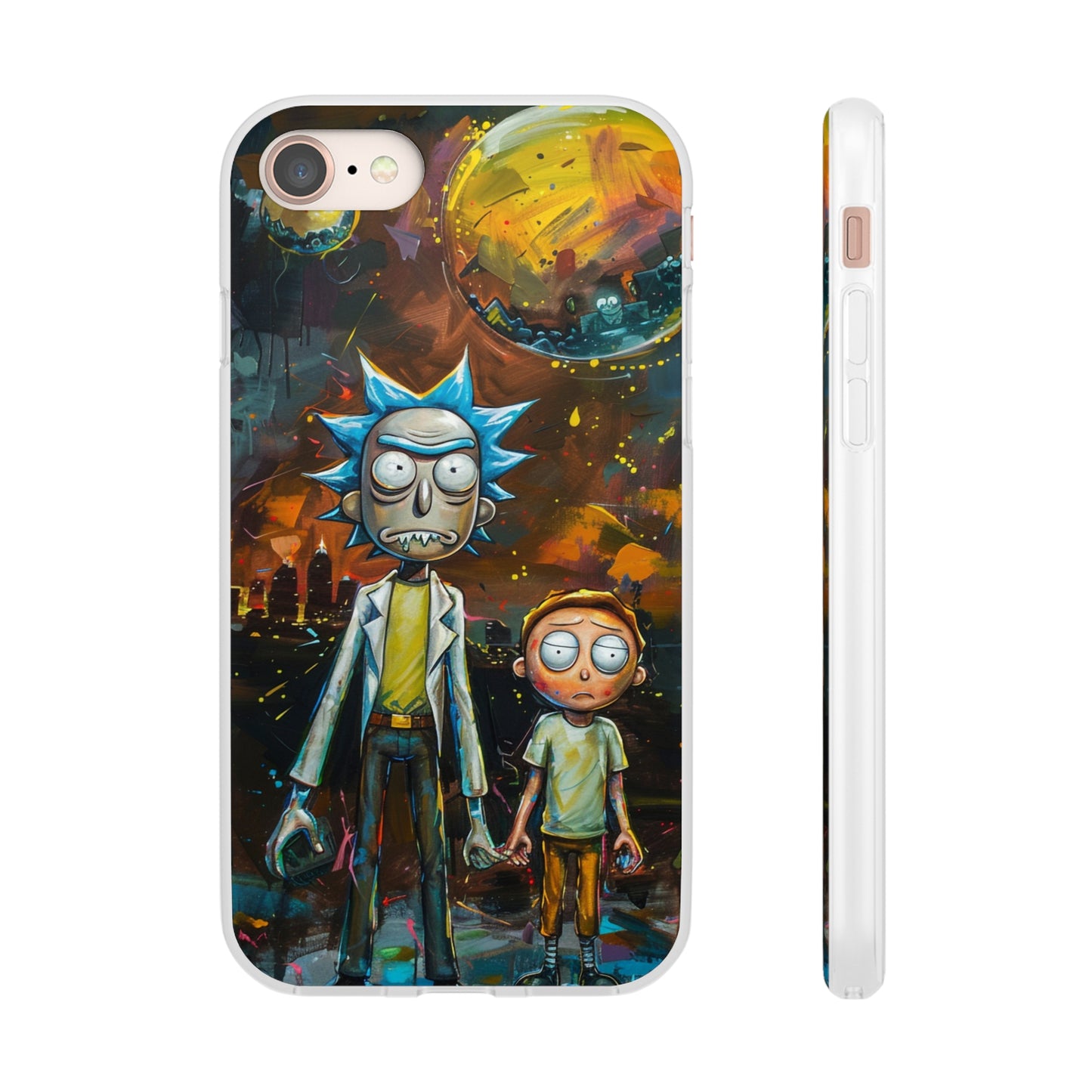 Rick and Morty realism Phone Case