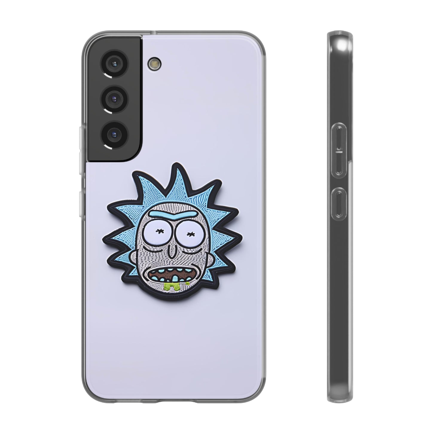 Rick and Morty badge Phone Case