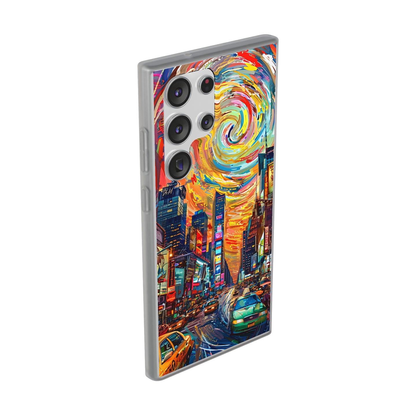 Van Gogh inspired City scene | iPhone/Samsung | Slimline Phone Case