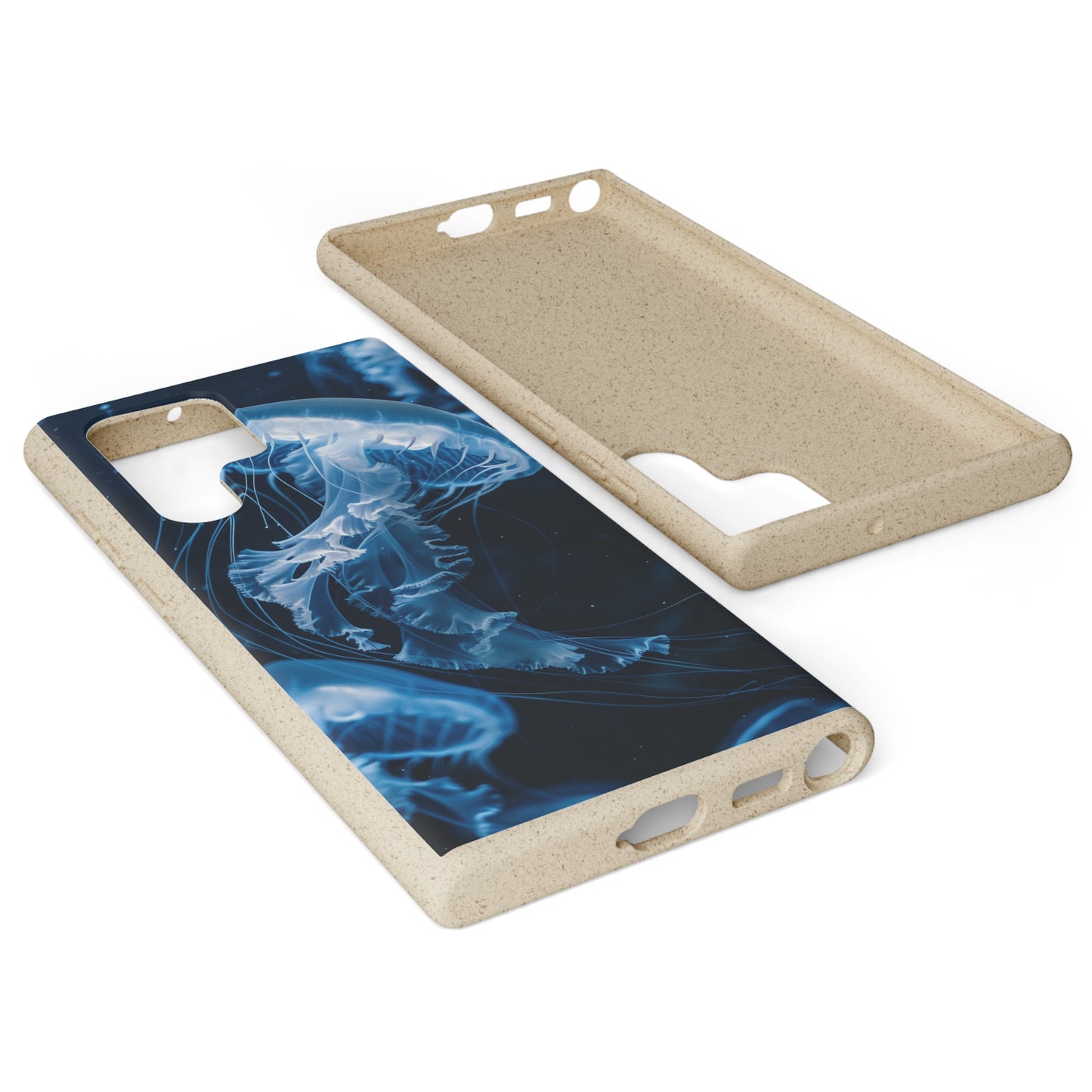 Deep Ocean Jellyfish Biodegradable Phone Case | iPhone / Samsung