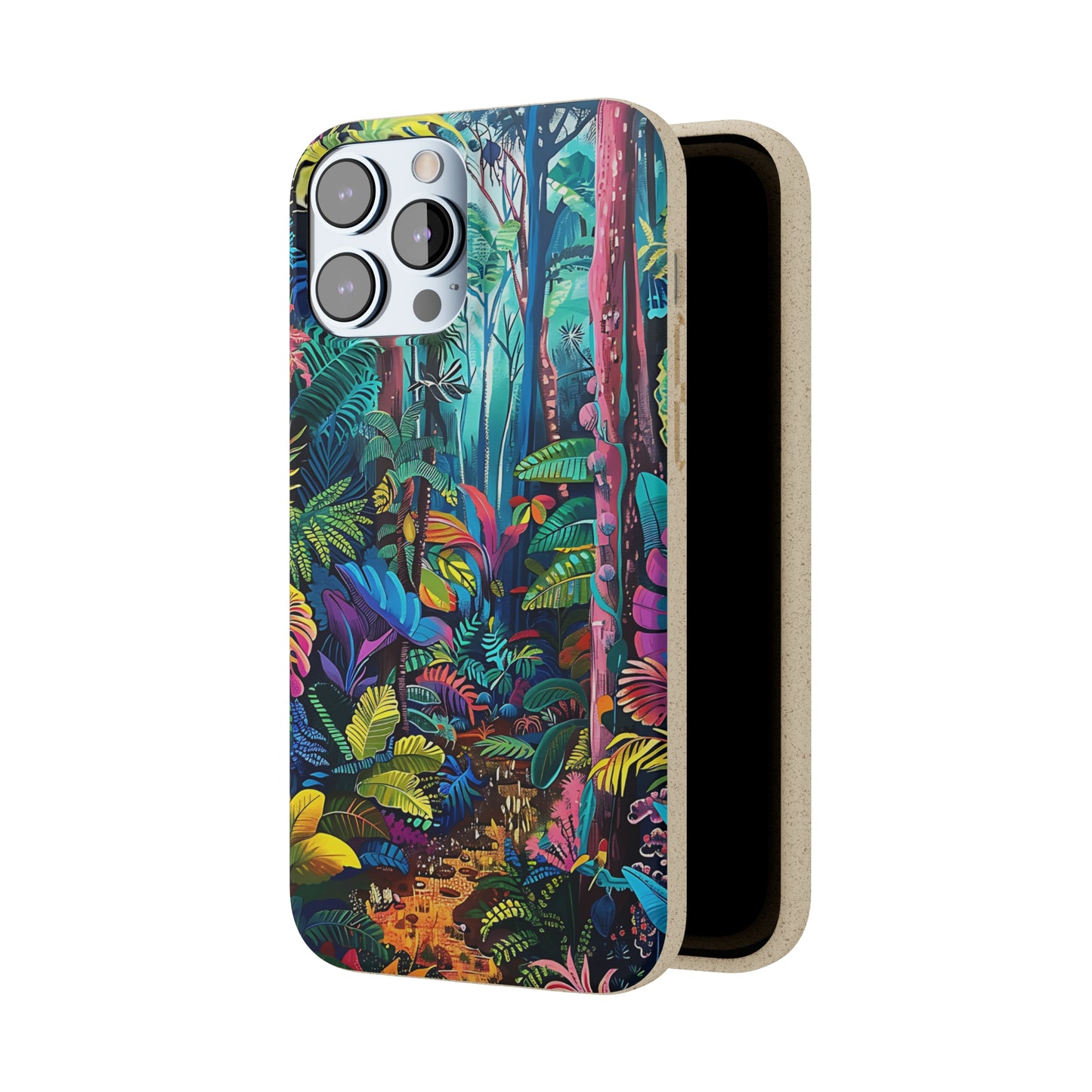 Colourful Rain Forest Biodegradable Phone Case | iPhone / Samsung