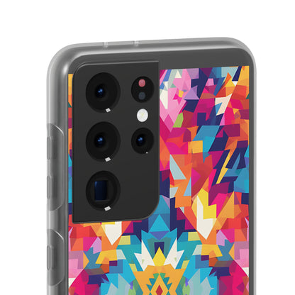 Maya Hayuk  inspired bold, colourful  pattern Phone Case