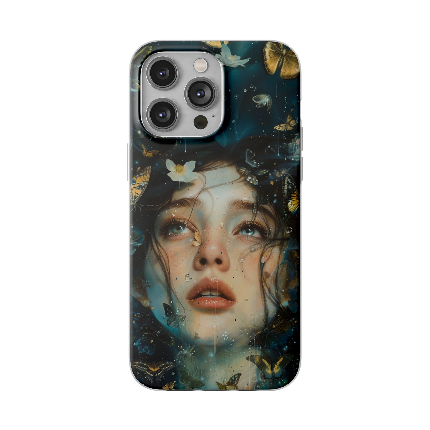 Girl under water contemporary style | iPhone/Samsung | Slimline Phone Case