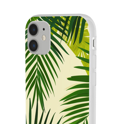 Green Leaves Pattern Phone Case | iPhone / Samsung