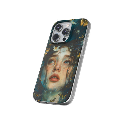 Girl under water contemporary style | iPhone/Samsung | Slimline Phone Case