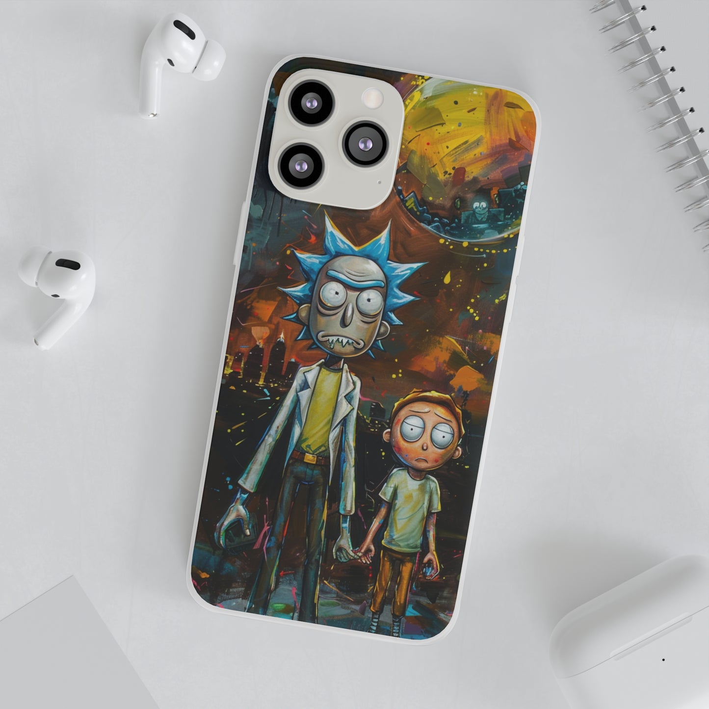 Rick and Morty realism Phone Case