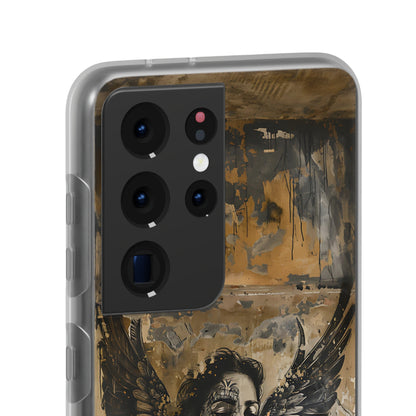 Vhils inspired Gothic Woman Phone Case