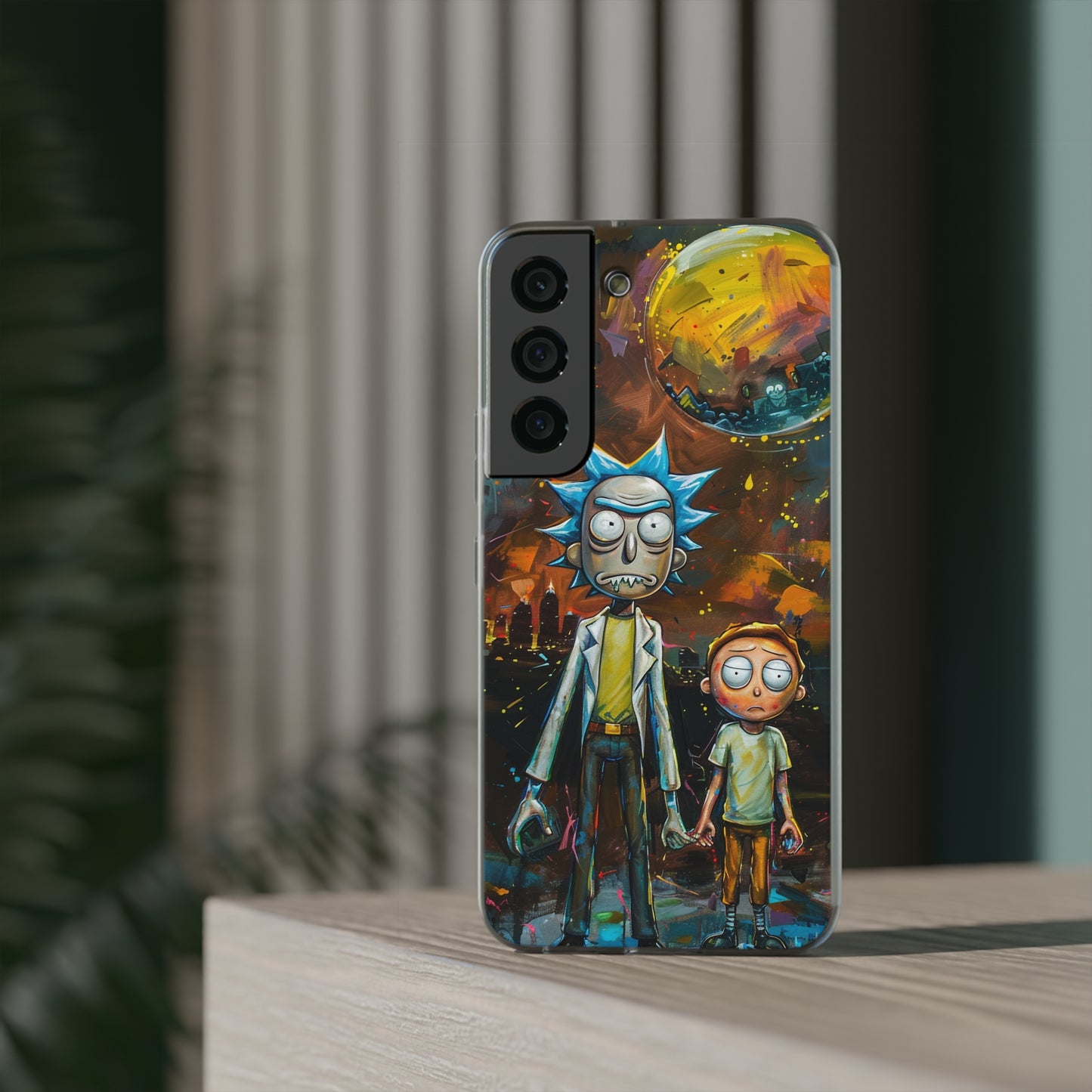 Rick and Morty realism Phone Case