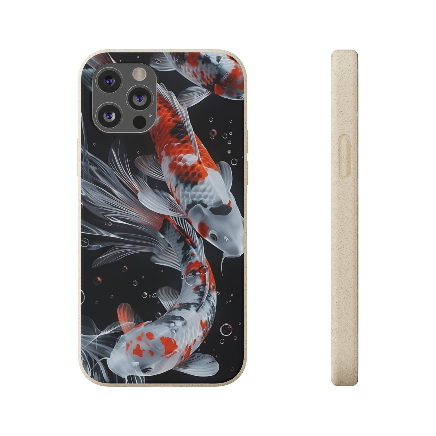 Realistic Koi Fish Biodegradable Phone Case | iPhone / Samsung