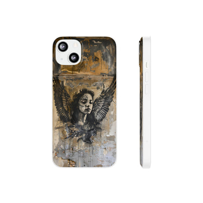 Vhils inspired Gothic Woman Phone Case