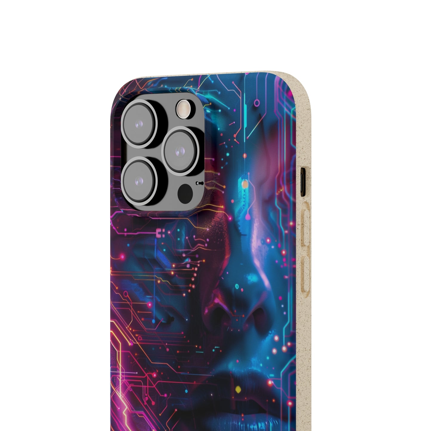 Cyberpunk woman Biodegradable Phone Case | iPhone / Samsung