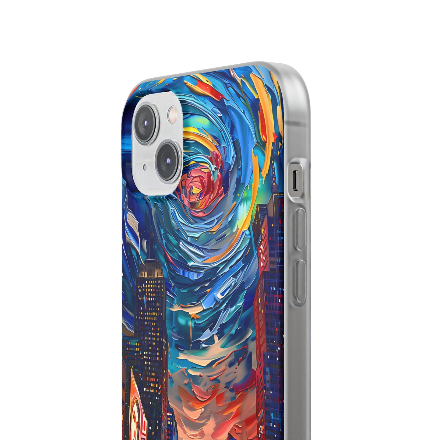 Van Gogh inspired City scene | iPhone/Samsung | Slimline Phone Case