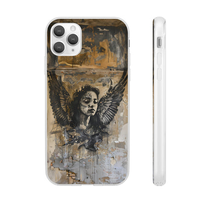 Vhils inspired Gothic Woman Phone Case