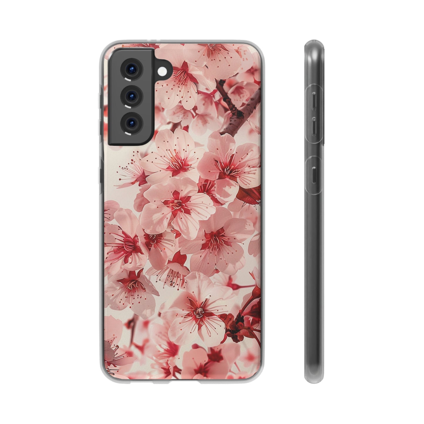 Pink Flowers Phone Case | iPhone / Samsung