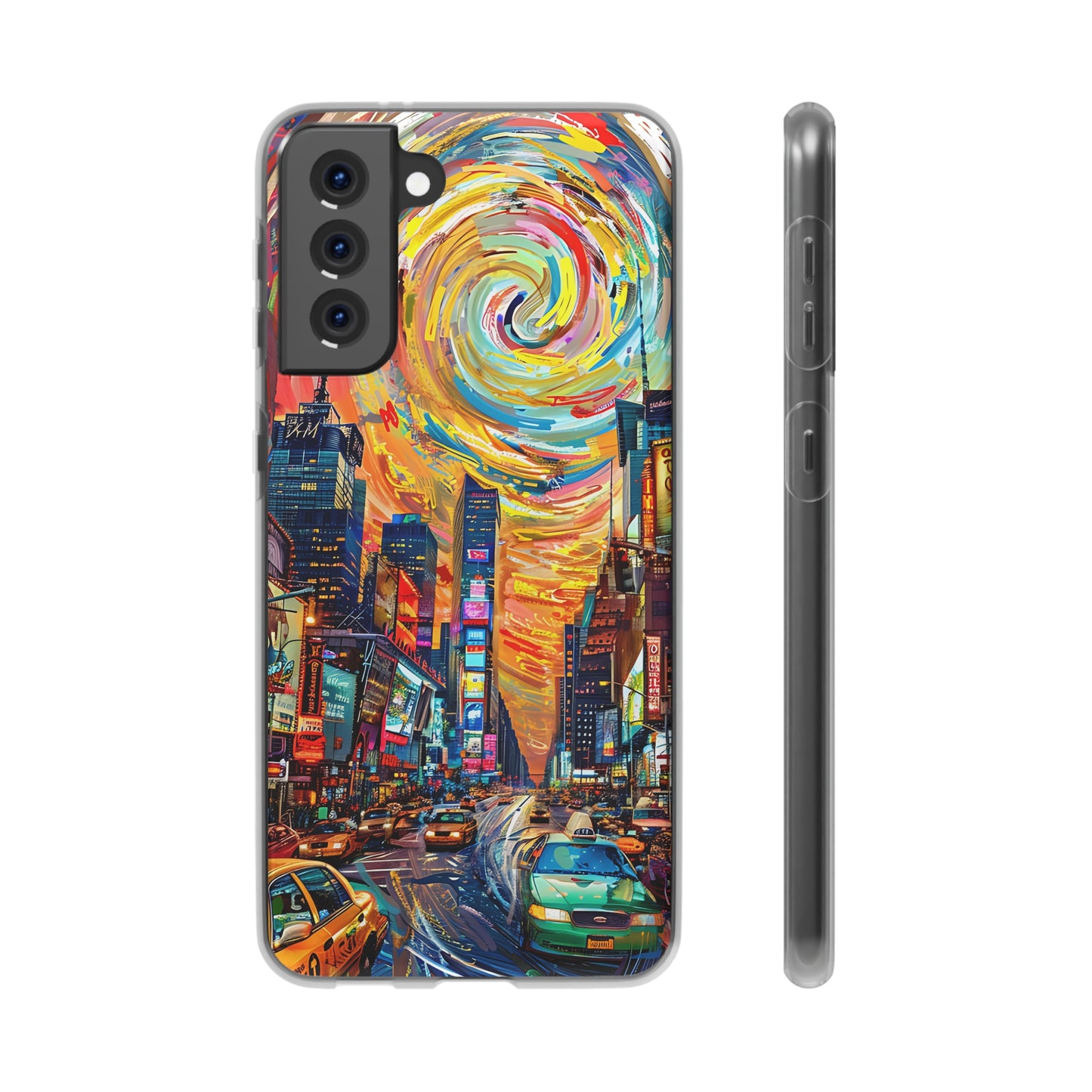 Van Gogh inspired City scene | iPhone/Samsung | Slimline Phone Case