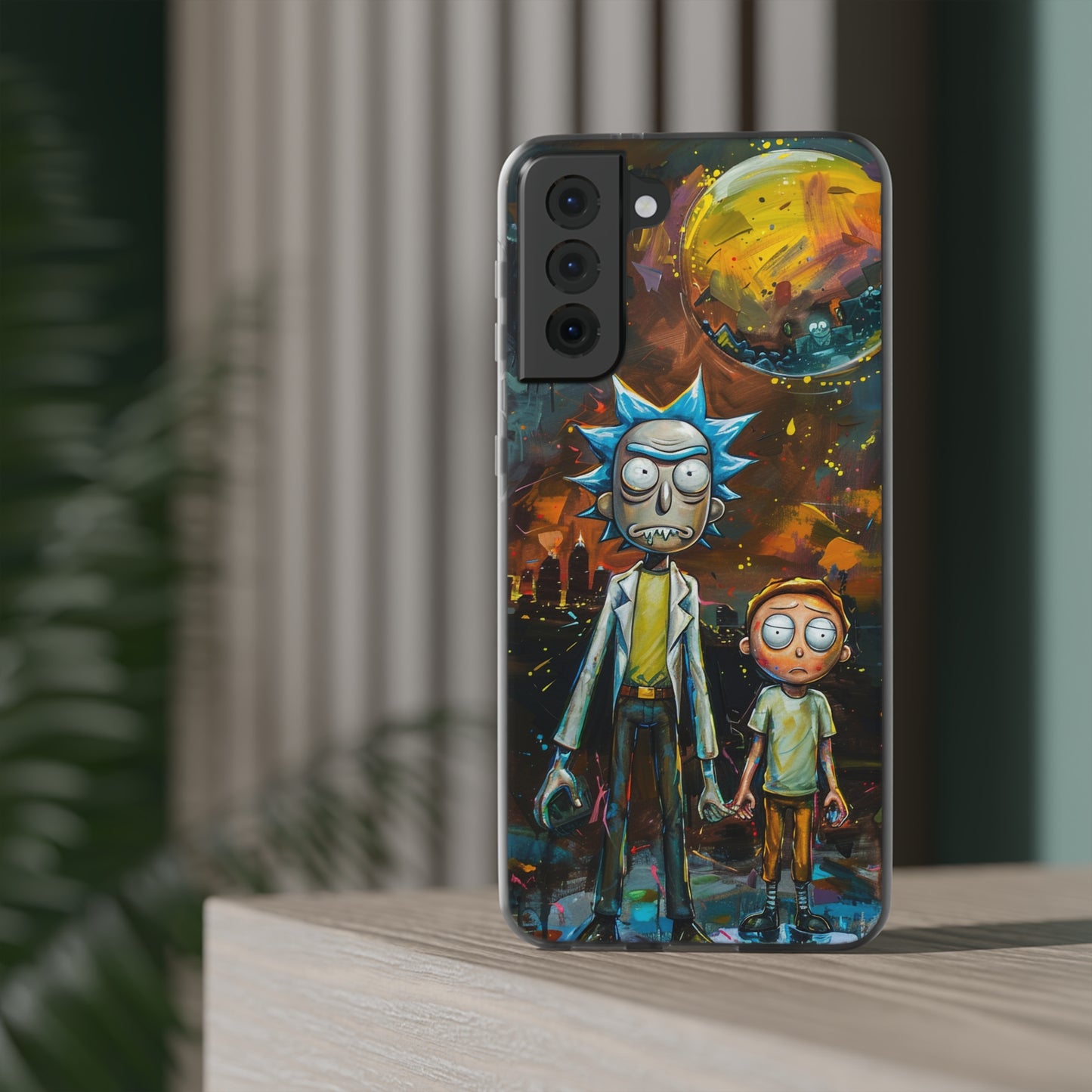 Rick and Morty realism Phone Case