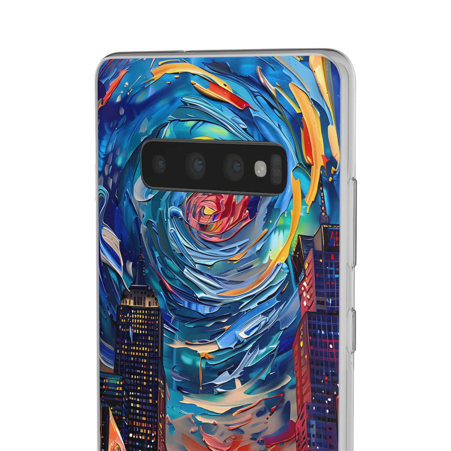 Van Gogh inspired City scene | iPhone/Samsung | Slimline Phone Case