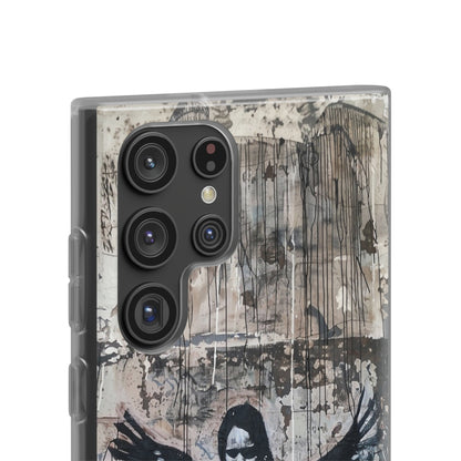 Vhils inspired Gothic Dark Angel Phone Case