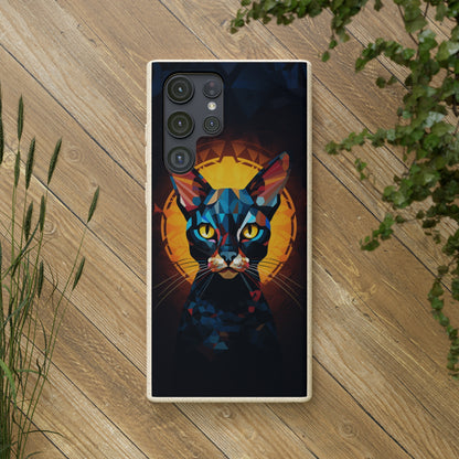 Cat Biodegradable Phone Case | iPhone / Samsung