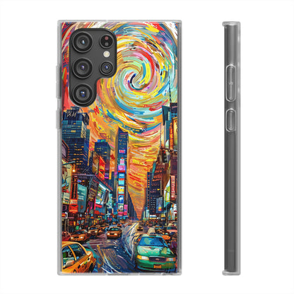 Van Gogh inspired City scene | iPhone/Samsung | Slimline Phone Case