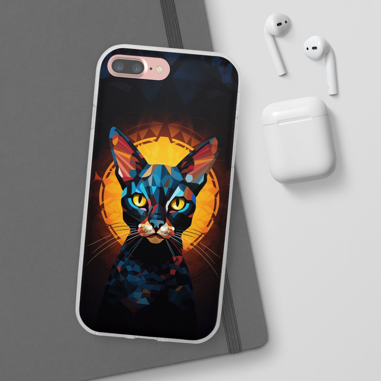 Cat Pattern Phone Case | iPhone / Samsung