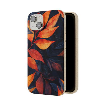 Autumnal Leaves Biodegradable Phone Case | iPhone / Samsung