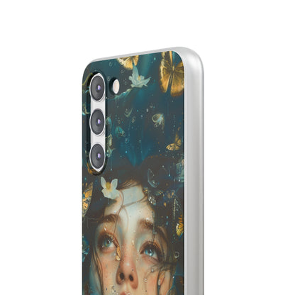 Girl under water contemporary style | iPhone/Samsung | Slimline Phone Case