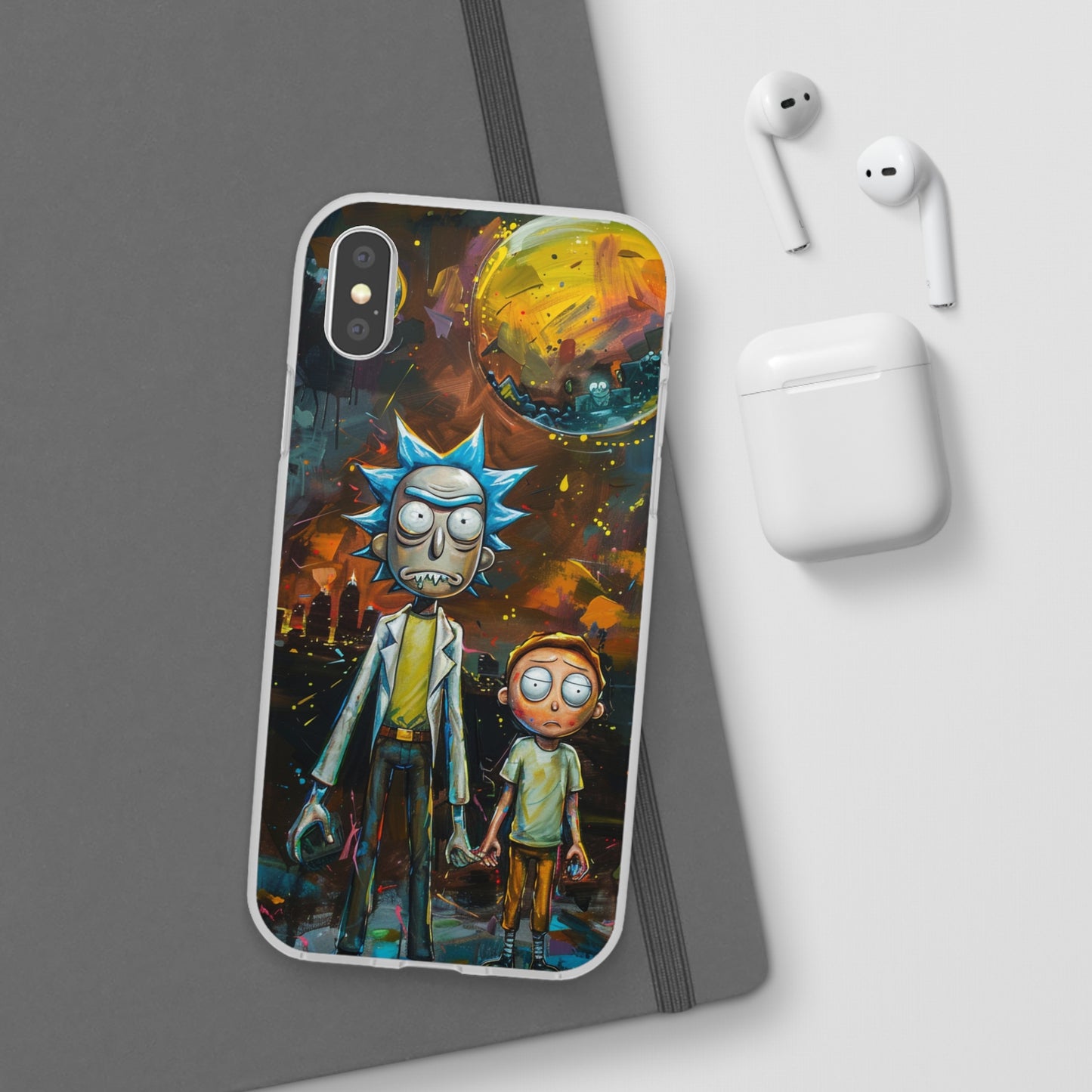 Rick and Morty realism Phone Case