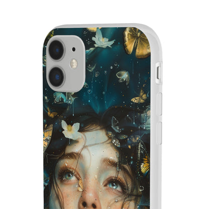 Girl under water contemporary style | iPhone/Samsung | Slimline Phone Case