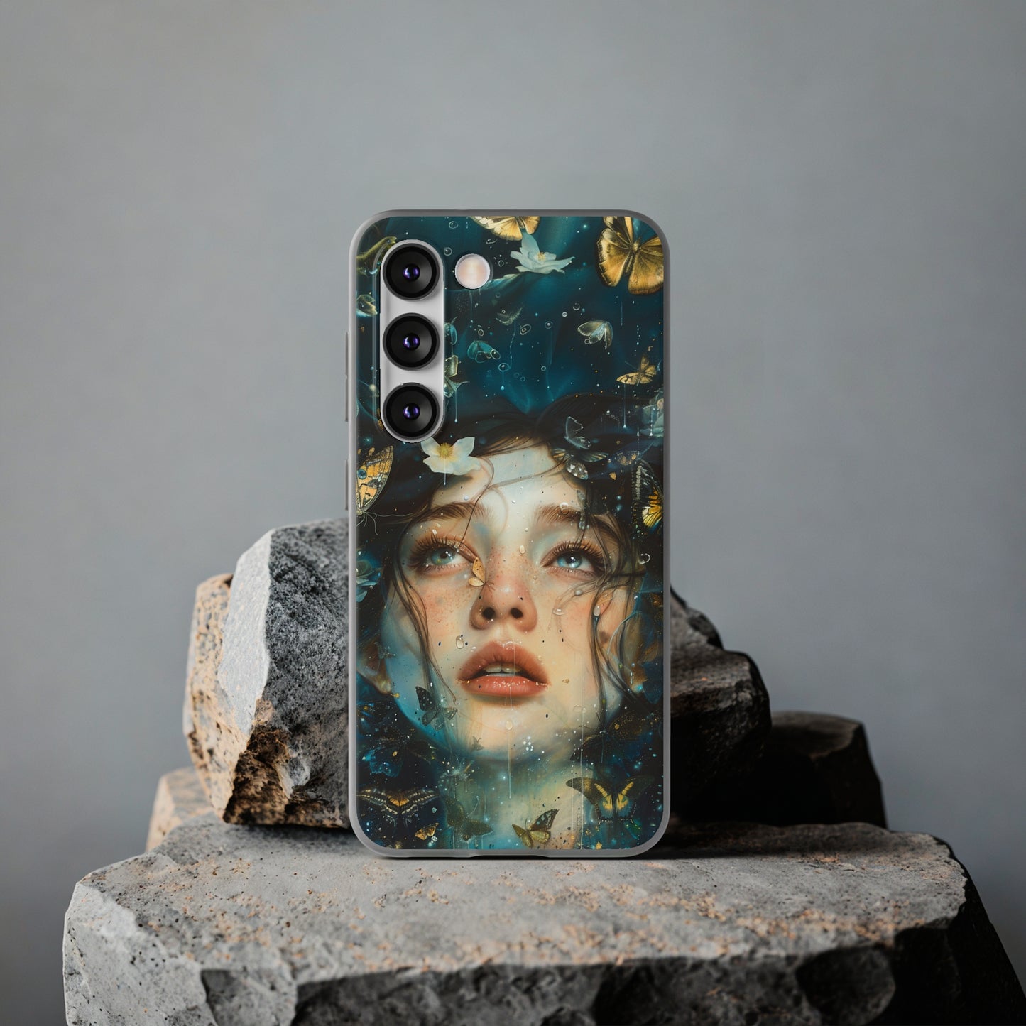 Girl under water contemporary style | iPhone/Samsung | Slimline Phone Case