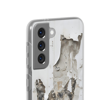 Vhils inspired grafitti Cat Phone Case