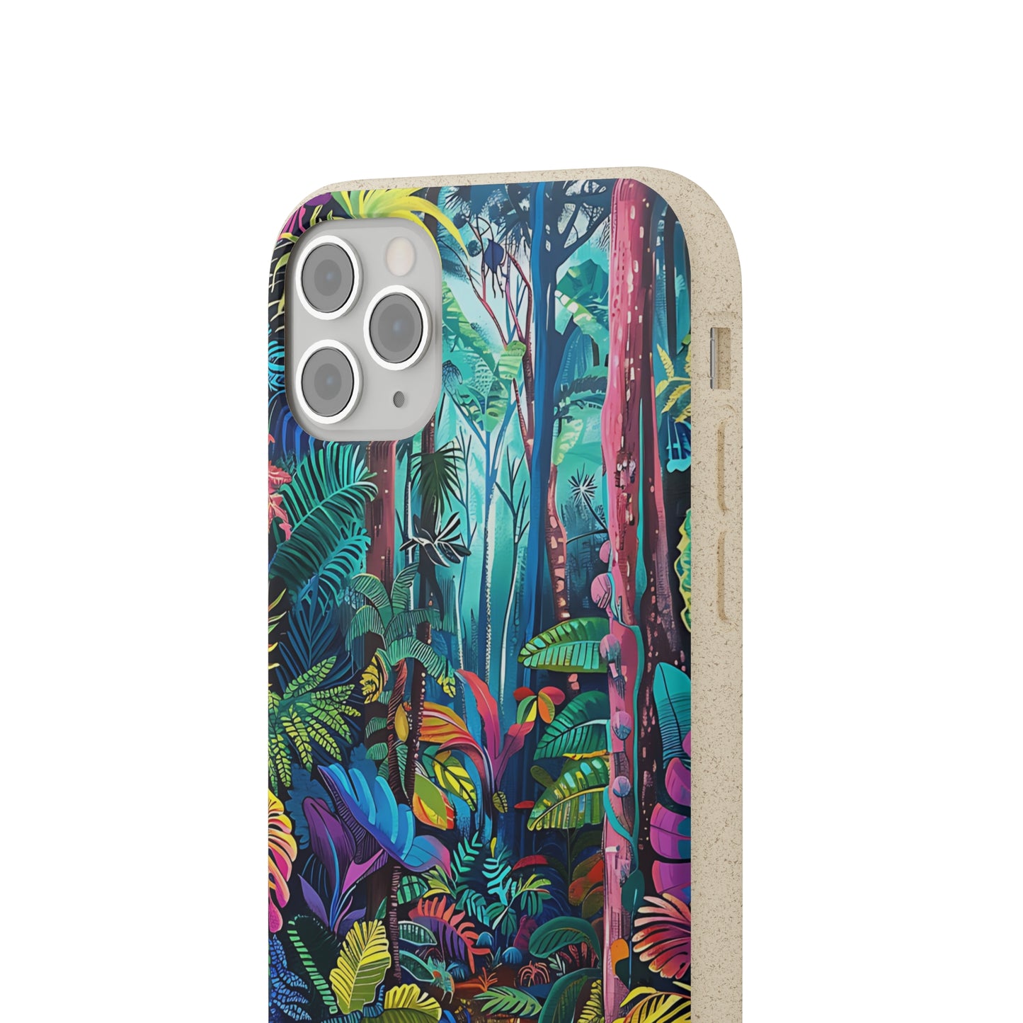 Colourful Rain Forest Biodegradable Phone Case | iPhone / Samsung