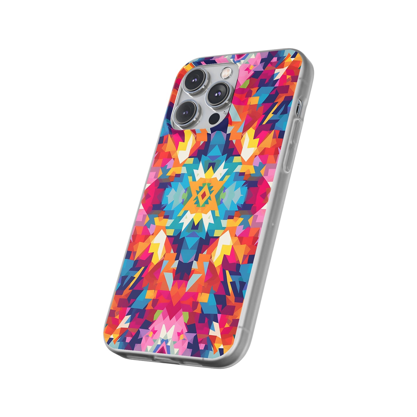 Maya Hayuk  inspired bold, colourful  pattern Phone Case